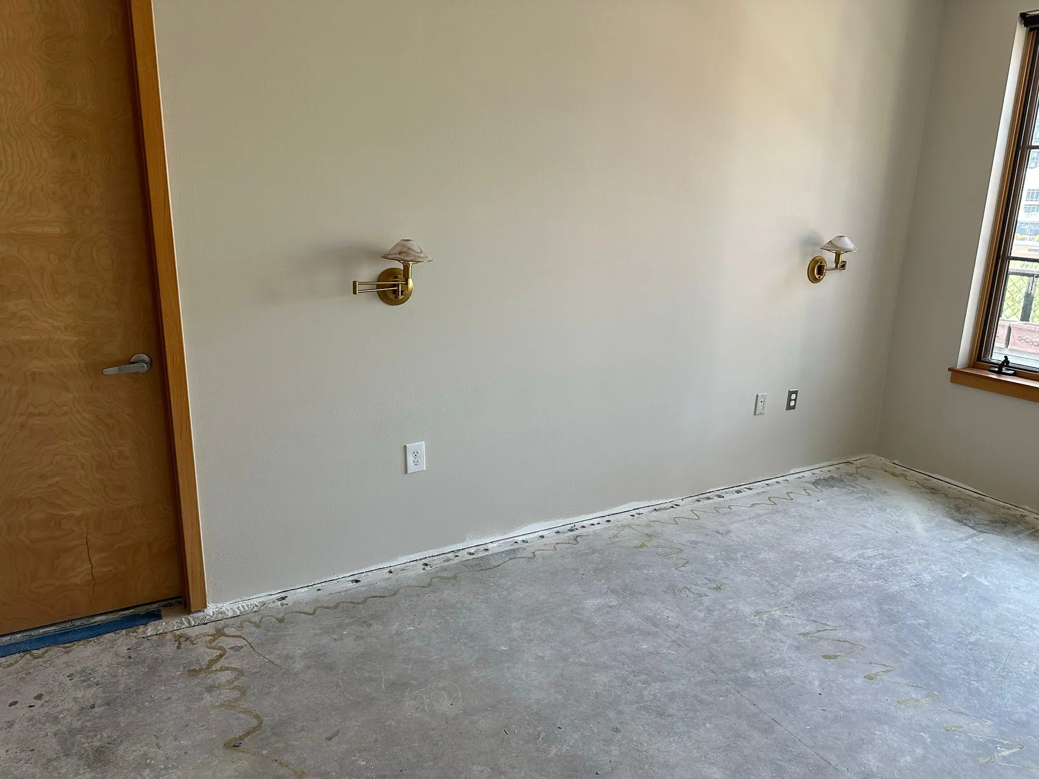 Technician repairing washing machine